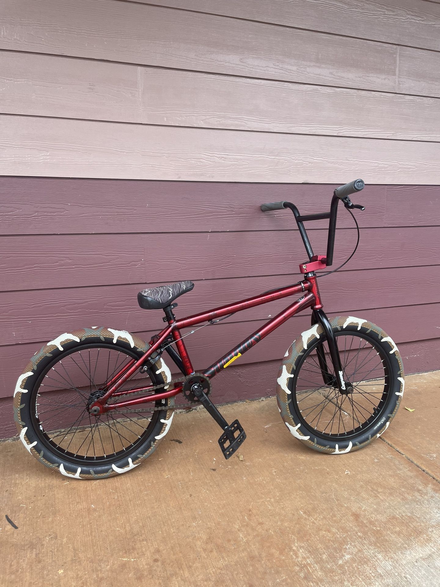 Sunday EX Complete BMX Translucent Red – Erik Elstran