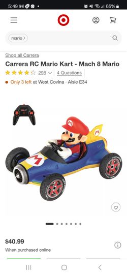 Mario Kart Remote Control Car