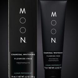 Moon Charcoal Whitening Toothpaste