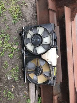 Acura tl radiator and fan