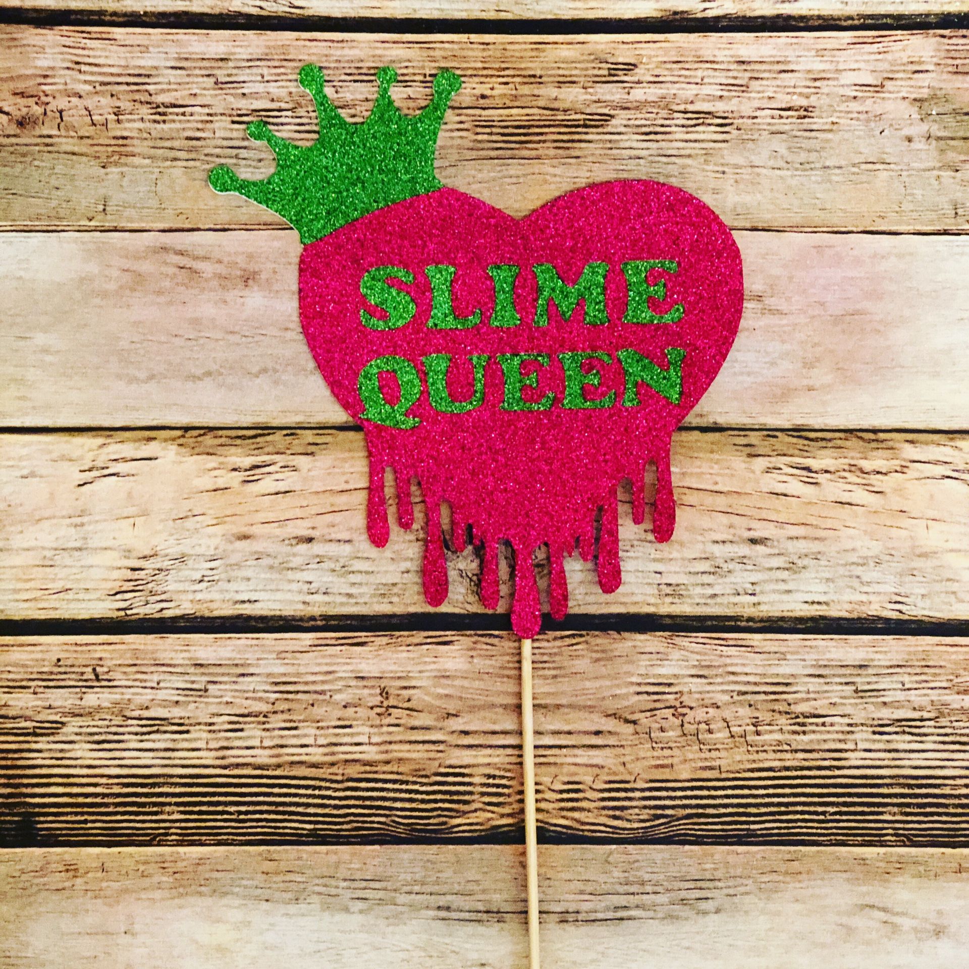 Slime queen Cake Topper