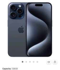Apple iPhone 15 Pro - 128GB Blue Titanium