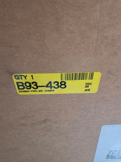COMPRESSOR UNIT - ZR16M3-TWD-961