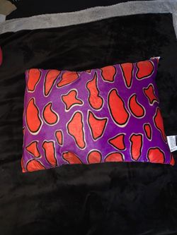 3 Purple and red dots Pillow