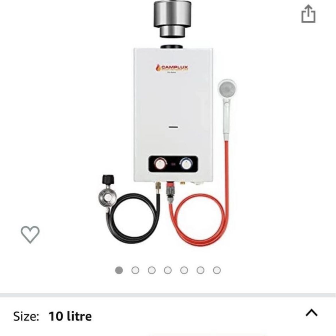Camplux Tankless Water Heater 10 Liter New for Sale in Bayonne, NJ - OfferUp