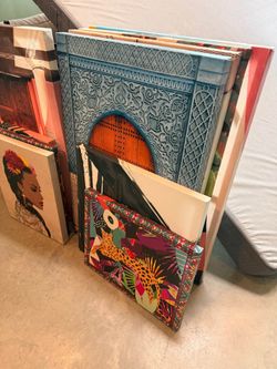 Assorted Canvas Wall Art Prints