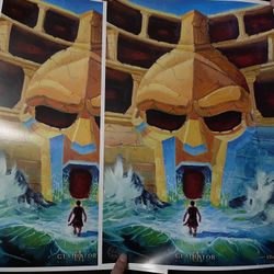 Gladiator I| 2 (2024) AMC Fan Event Thumbs Up Foam Finger & 18x12 IMAX Poster