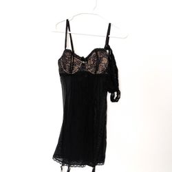 Vintage Euro Corset Slip Dress 