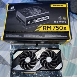 ASUS KO GEFORCE RTX 3070 8GB GDDR6 - CORSAIR RM 750x WATT PSU