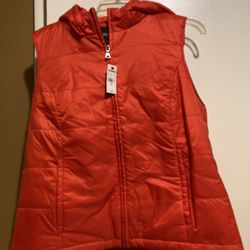 Express Red Vest Size L