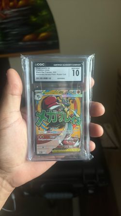 Mega Lucario Ex promo Cgc 10