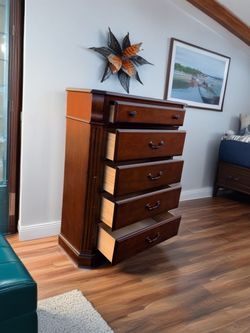 FREE DELIVERY Cherry Chest of Drawers – Matching the Triple Dresser