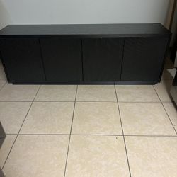 HANSON RECTANGULAR BLACK GRAIN TV