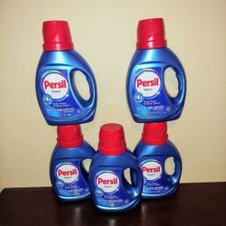 5 Persil Laundry Detergent 34 fl oz- all for $20