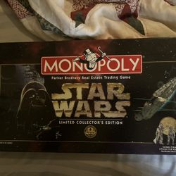 Star Wars  Collectors Edition Monopoly Game