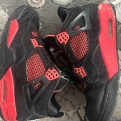 jordan 4 red thunder original box