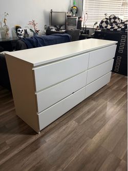 IKEA White MALM Drawers