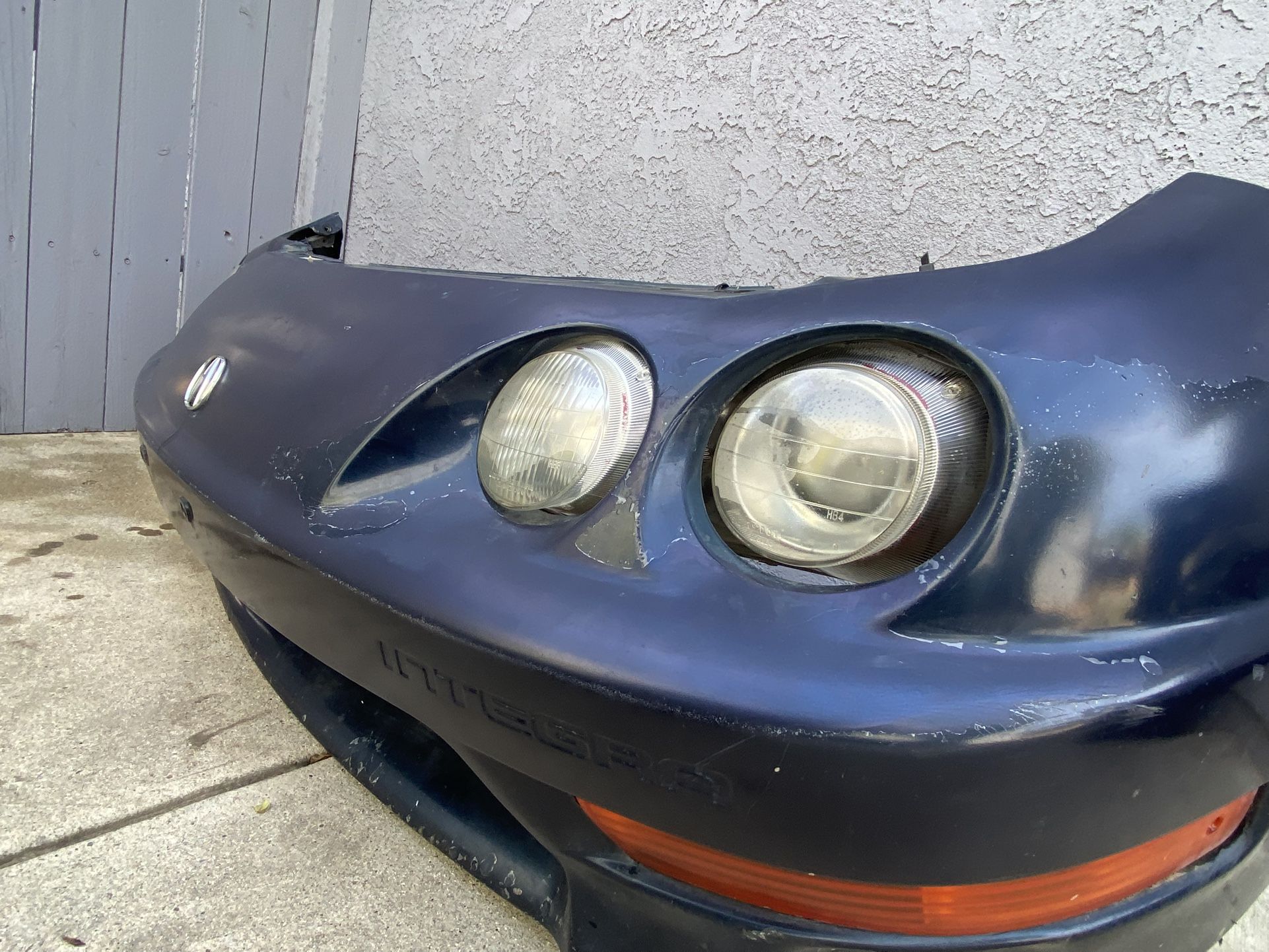 Acura Integra Front Bumper And Headlights 