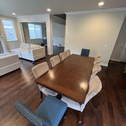 Dining Table With 10 Chairs