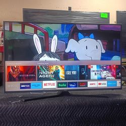 55 Inch Samsung Smart 4k Ultra HD Beautiful Tv Comes With Remote Control Shows Great Quality Clear Picture Works Perfect Guaranteed 