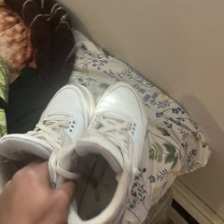 Jordan 3 Blue And White Great Conditions Can’t Find The Box Size 6 