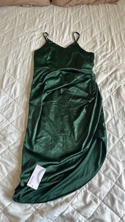 New forest green dress xl