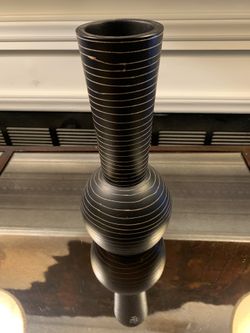 Decorative Wooden Vase