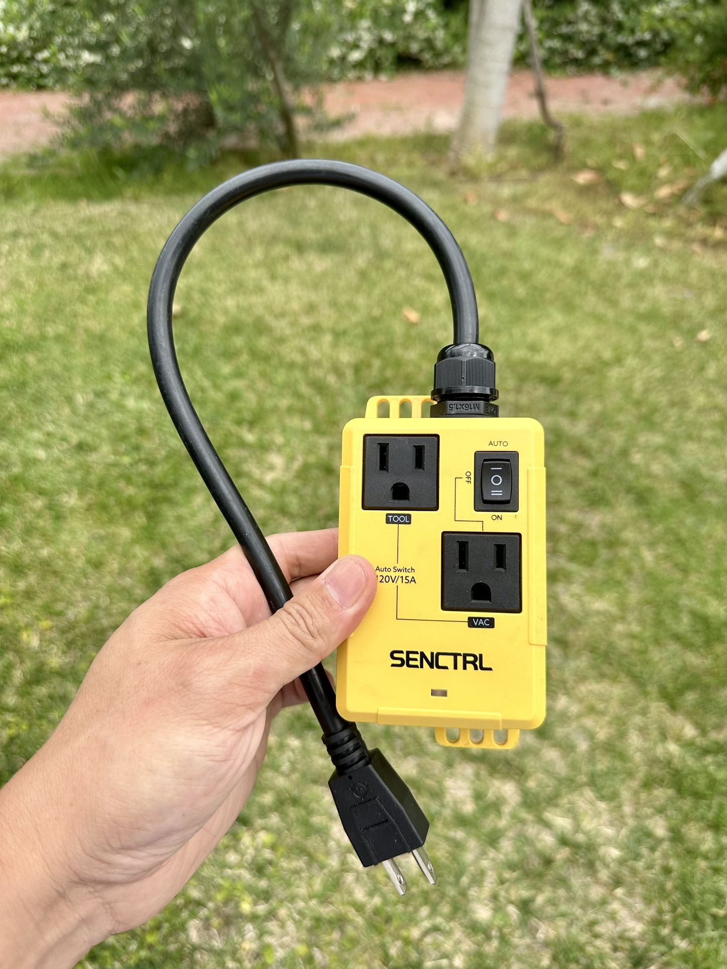 SENCTRL Automatic Vacuum Switch Allow Power Tool/Table Saw To Turn Vac Cleaner/Accessory On And Off