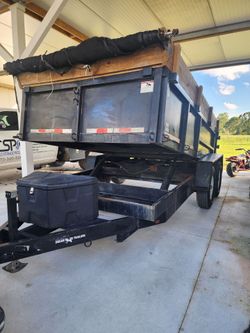 7x14 dump trailer