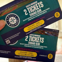 4 Mariners Tickets For Tonight June 30