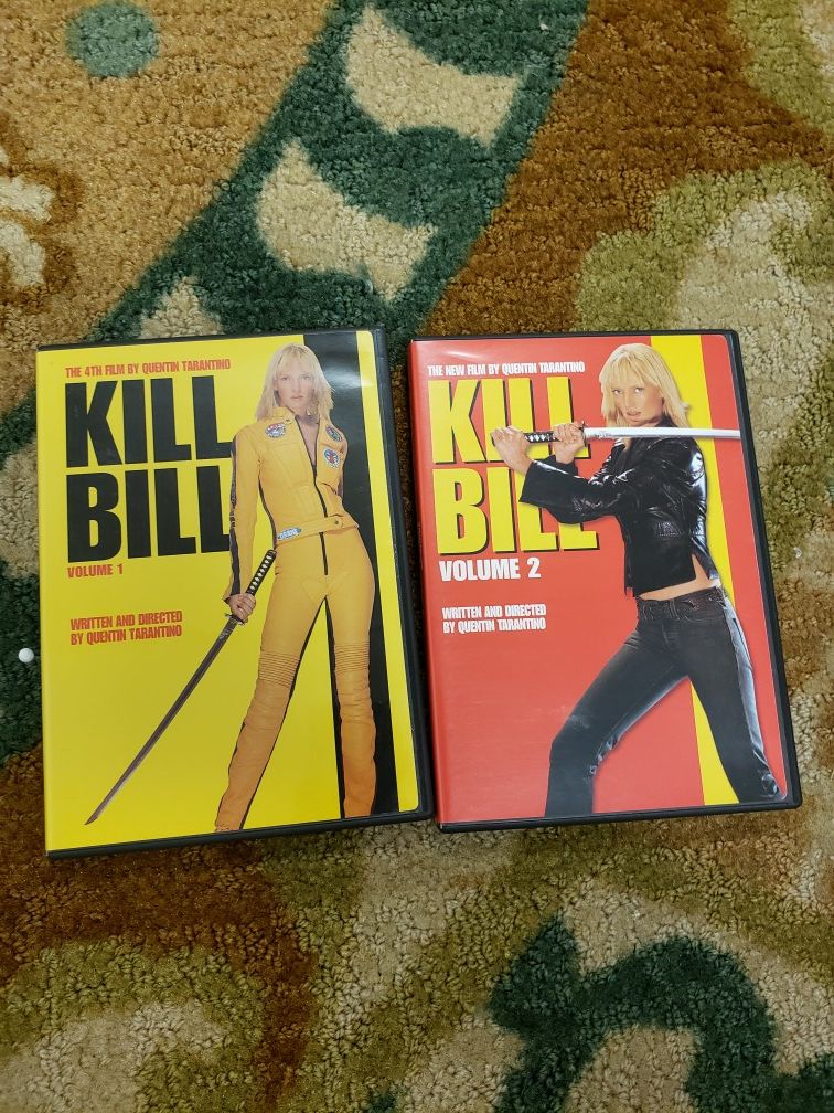 Kill Bill Volume 1 & 2 DVD set