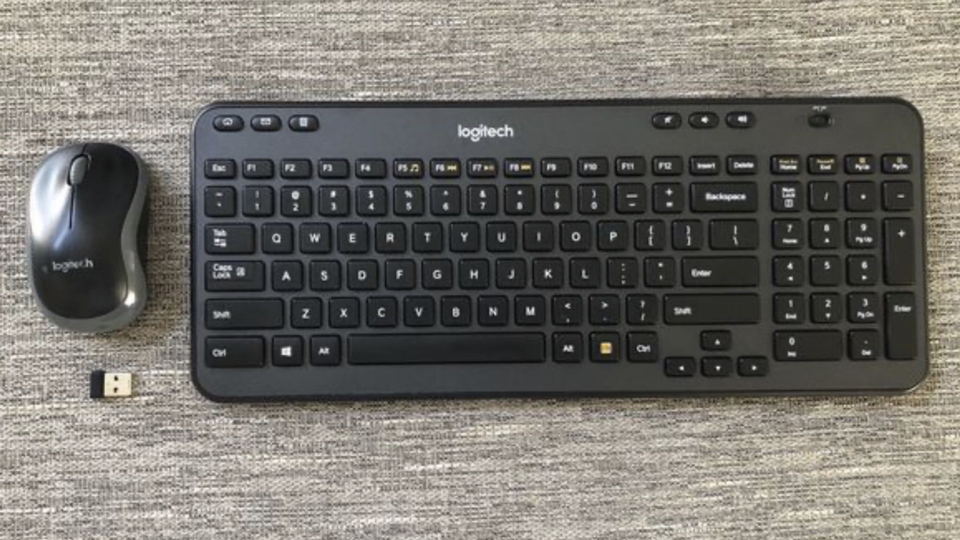 Wireless keyboard & mouse combo