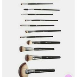 12 pc makeup brush set