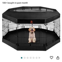 Small Animal/pet Playpen With Cover