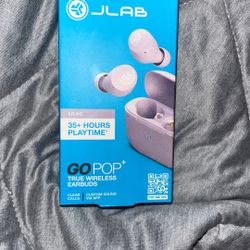 JLab Go Pop+ True Wireless Earbuds 