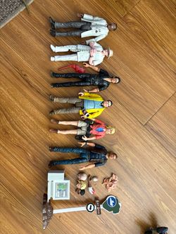 Jurassic Park Action Figure Collection Lot