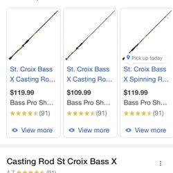 bass x Fishing pole Just the pole is 119 I’m giving you the real to