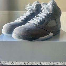 Jordan 5 Retro “Wolf Grey”  Size 14