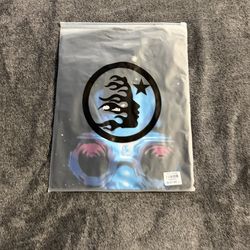 Hellstar goggles blue face t shirt brand new size L