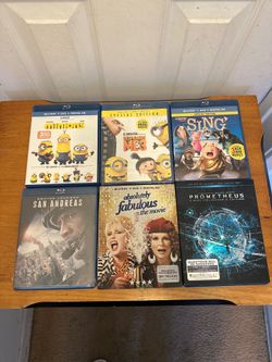 Blu-Ray DVD Movies $5 EACH