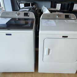 MLK Day Special! Discounted Appliances! Maytag Top Load Washer & E dryer Set 