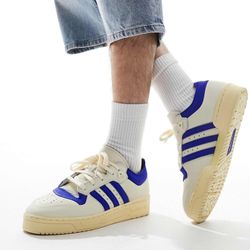 8M/9W Adidas Rivalry 86 Low 002 Shoes Cream White Lucid Blue
