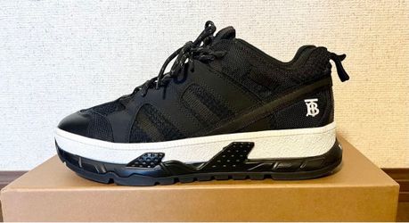 Burberry Union Black Mesh and Nubuck (Size 10)