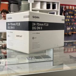 Sigma 24-70mm F2.8 For Sony E