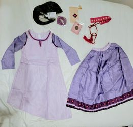 Princess Asha Halloween Costume with Accessories