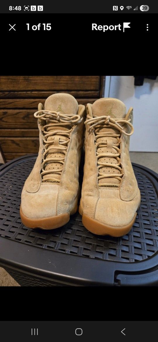 Jordan Wheat Size 12