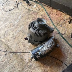 Starter an alternator