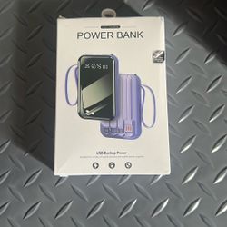 Purple Power Bank