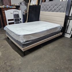 Queen Bed And Mattress