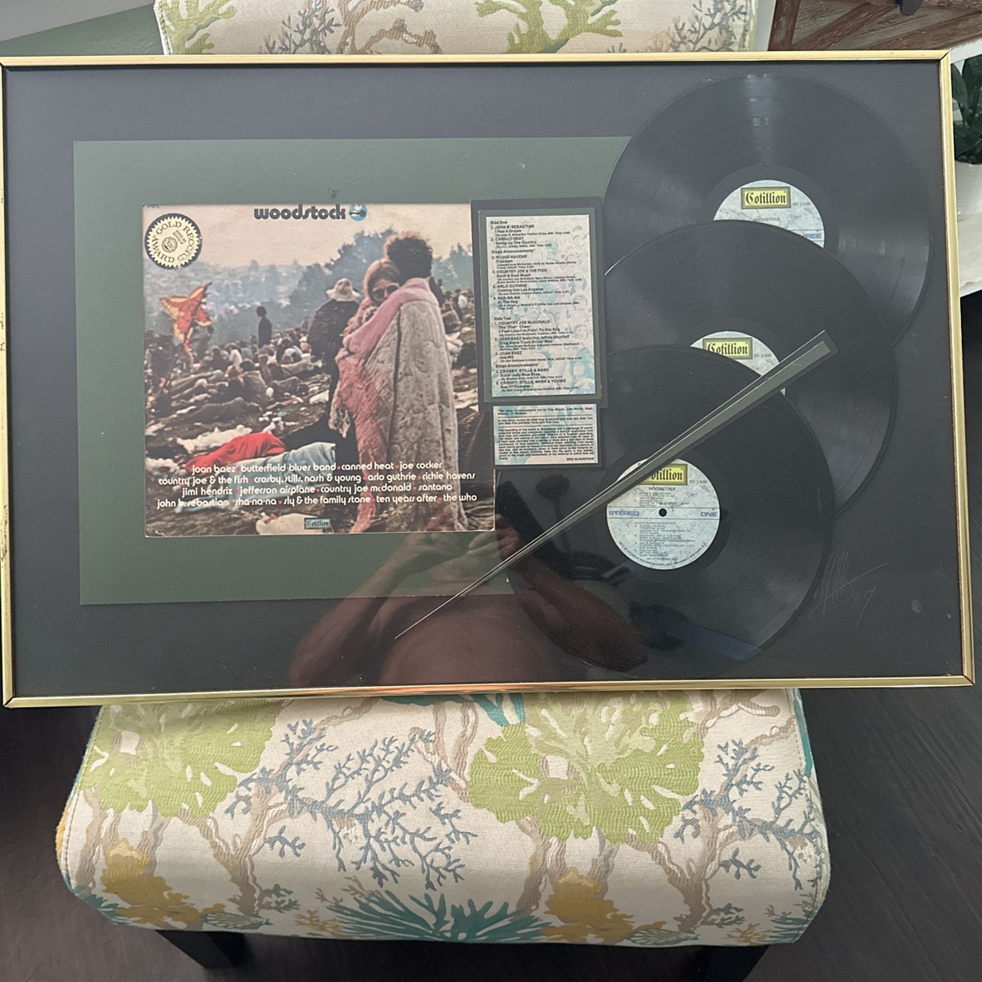 Woodstock framed album